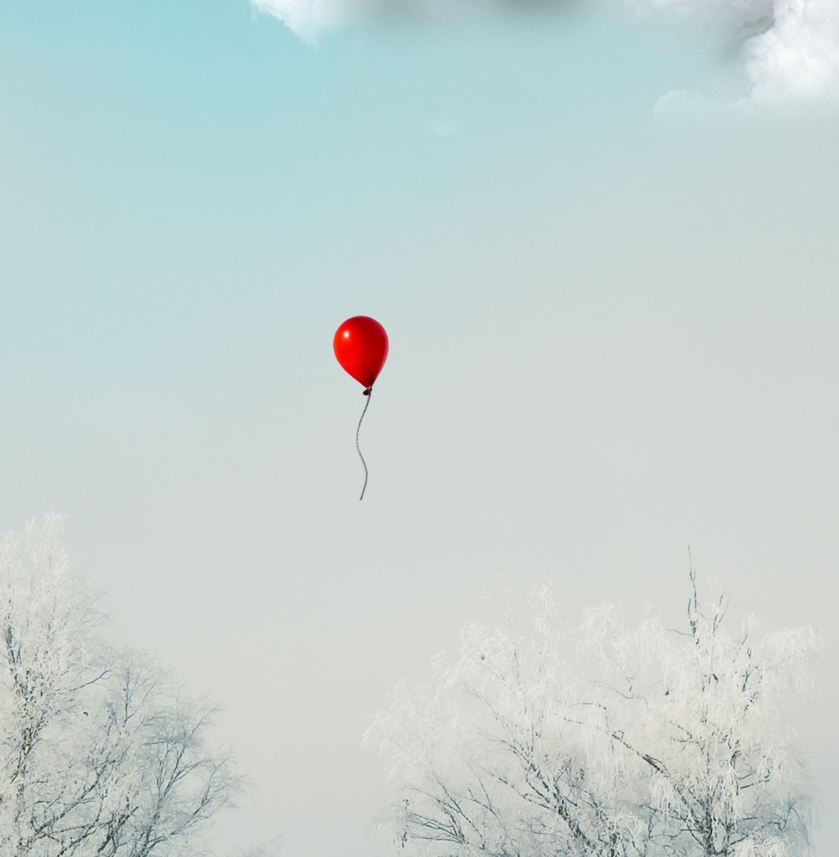 Palloncino che rappresenta le emozioni in alto